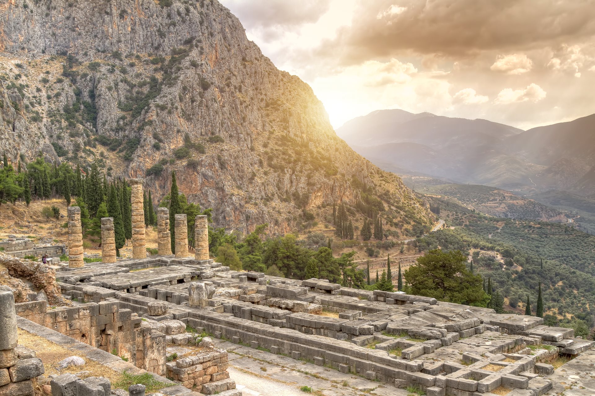 Ancient Delphi and Arachova
