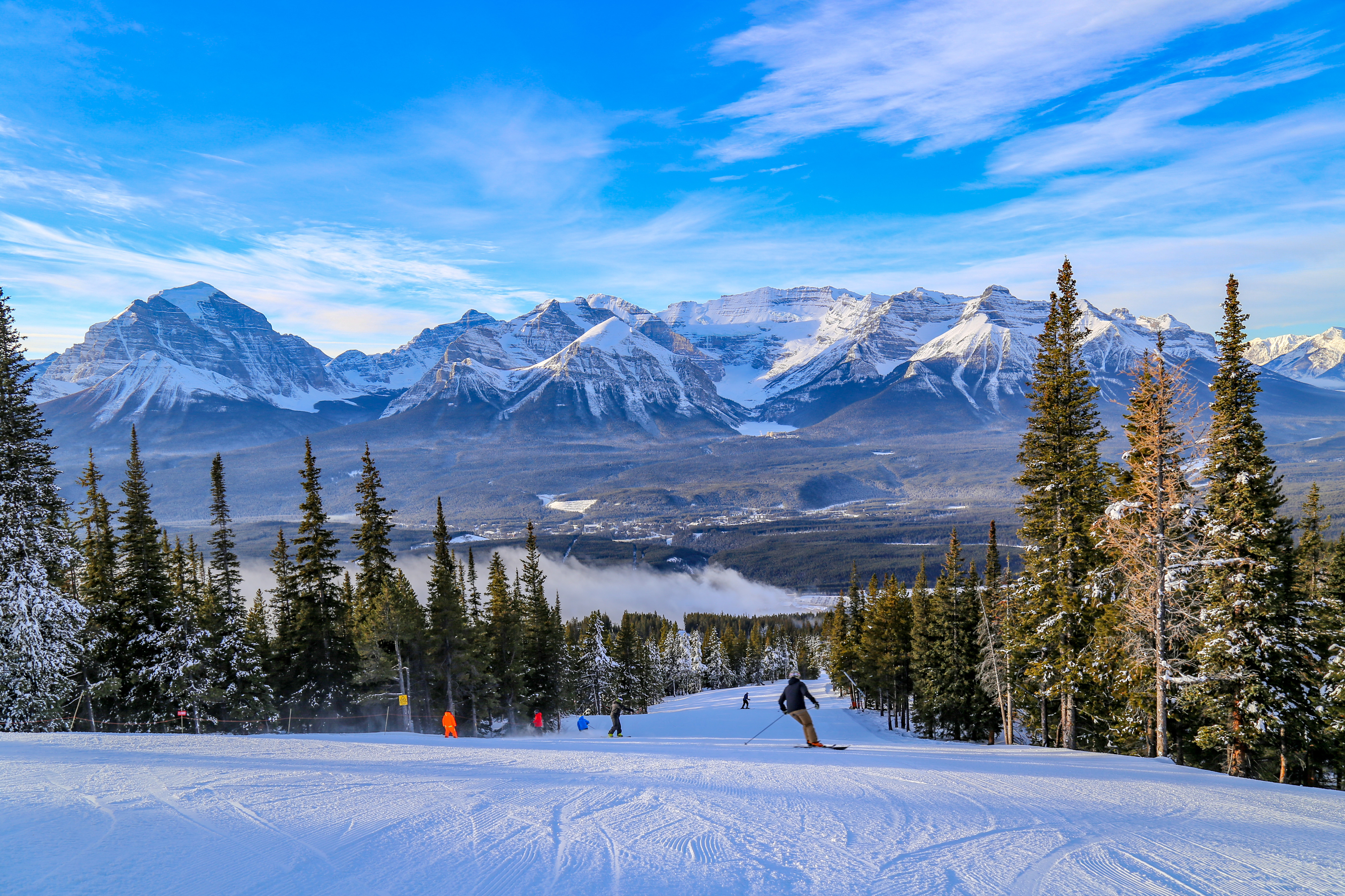 School Ski Trip To Banff Lake Louise And Norquay Canada