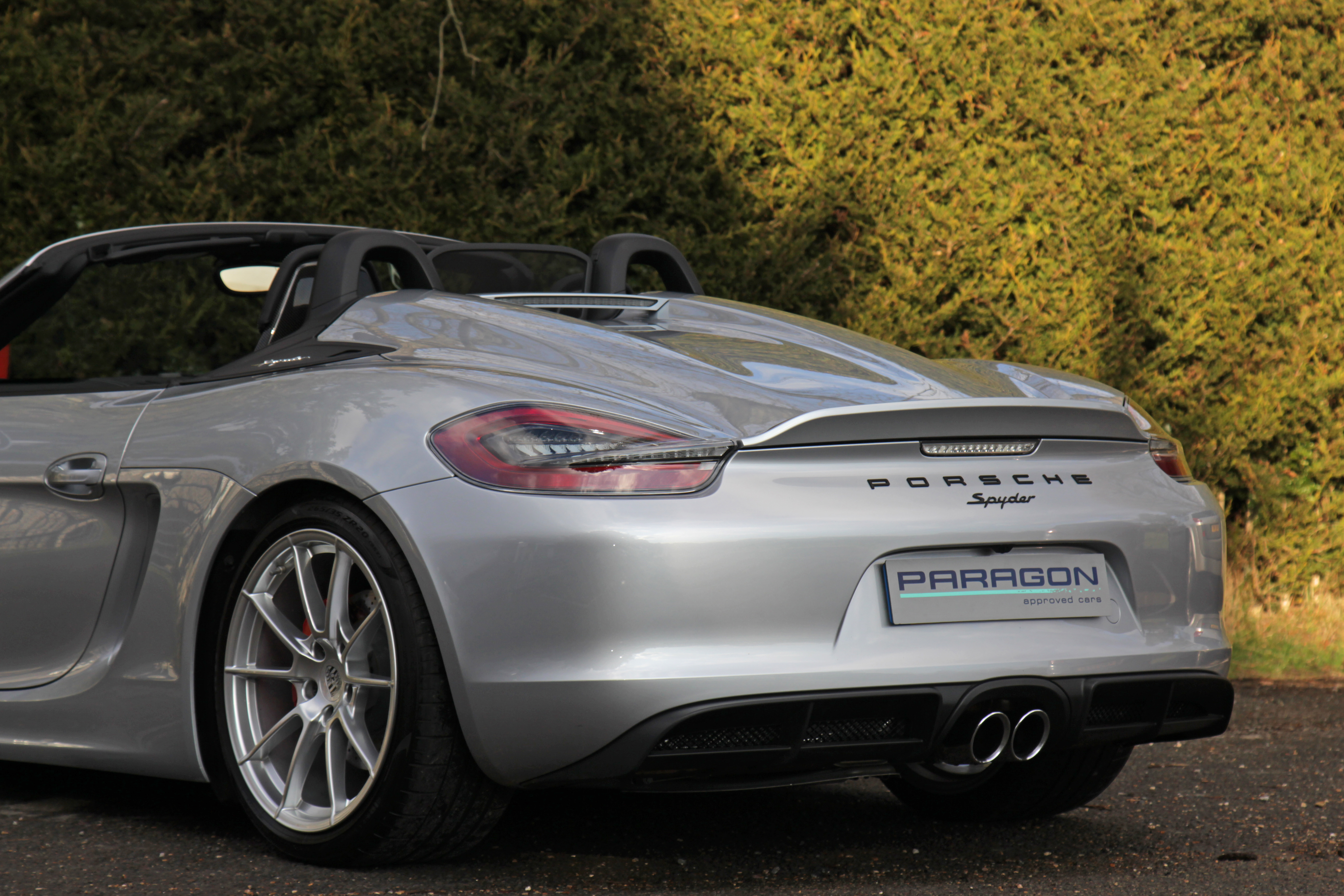Boxster Spyder (981) for sale at Paragon Porsche in East Sussex