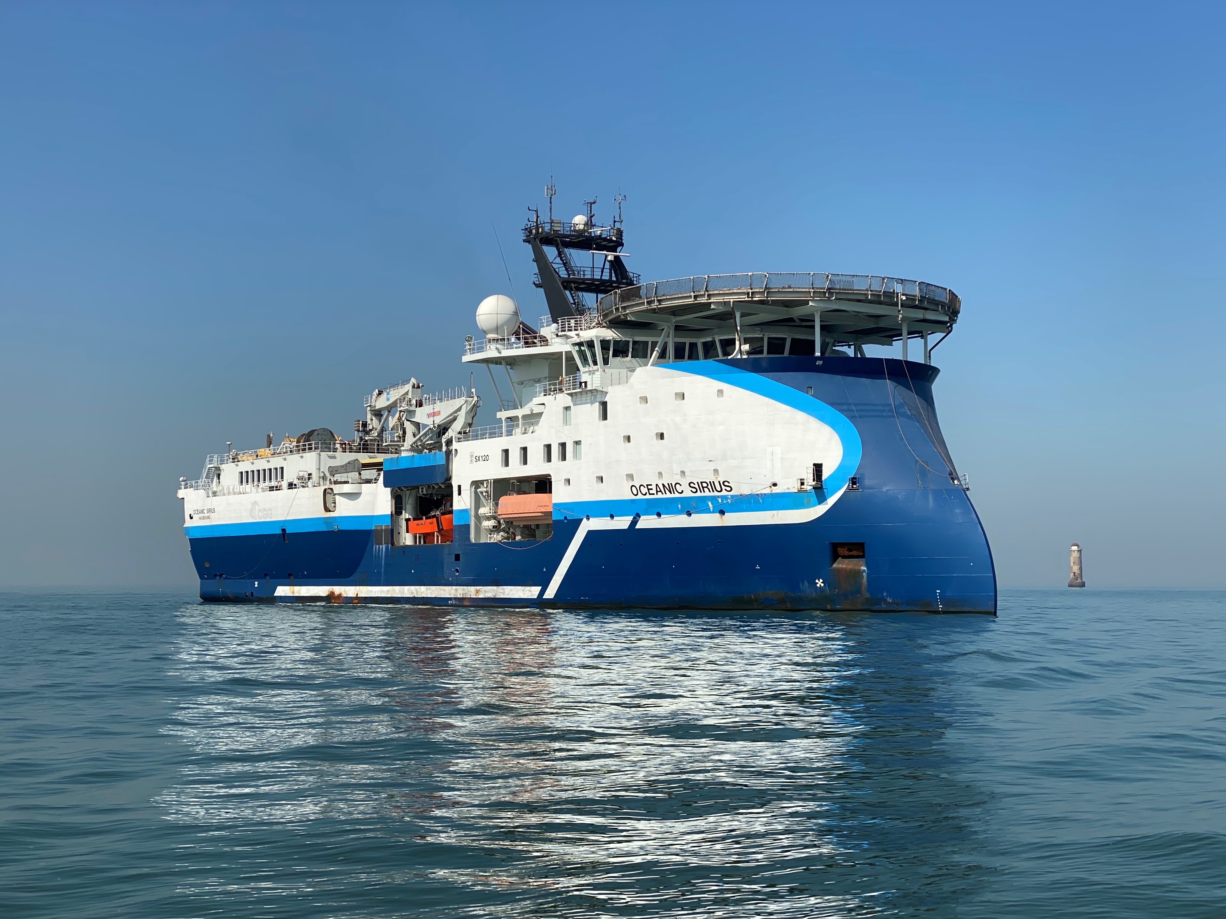 Oceanic Sirius - Seismic Acquisition Vessel