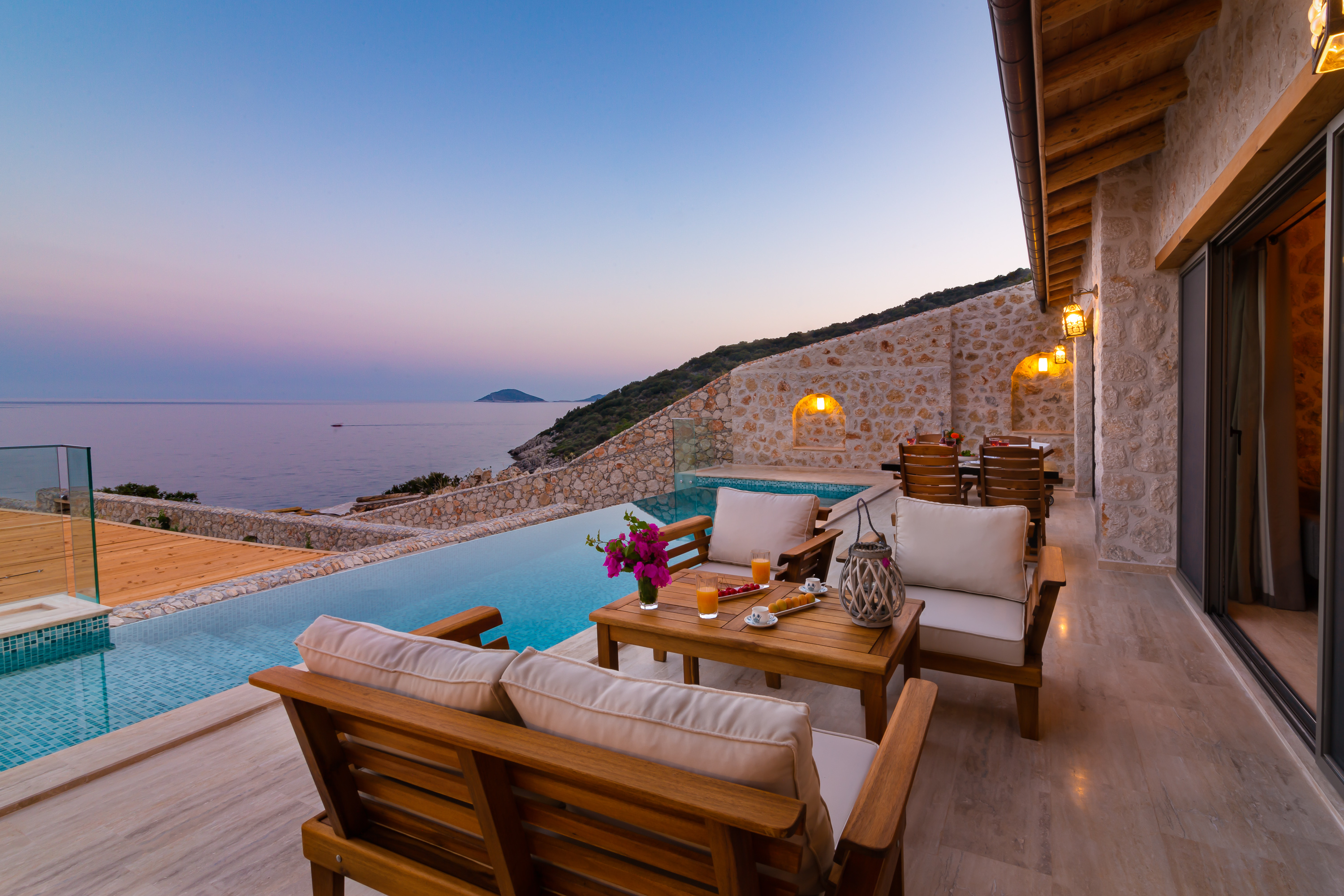 Sunset Apartment Kalkan собственный бассейн