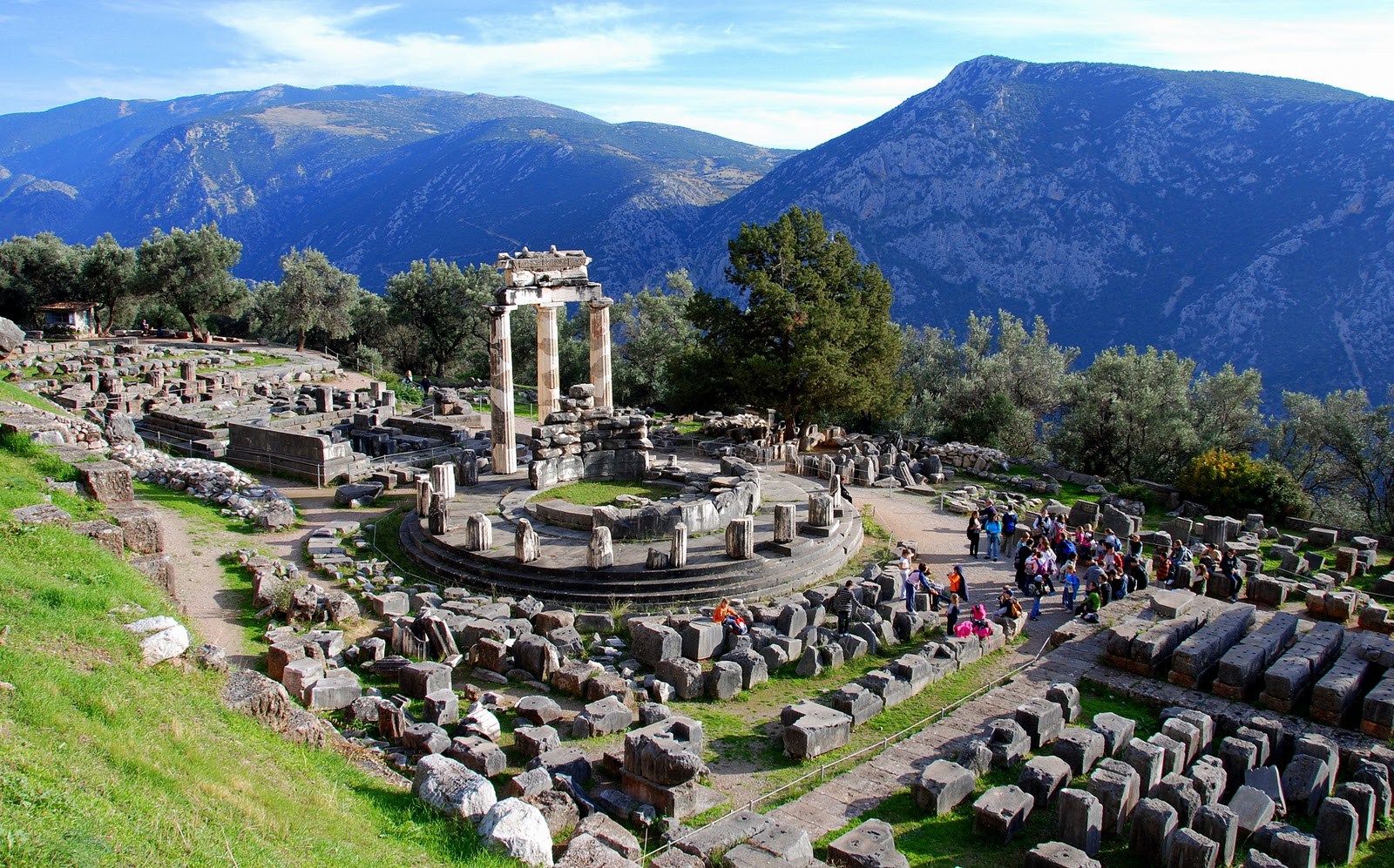 Ancient Delphi and Arachova